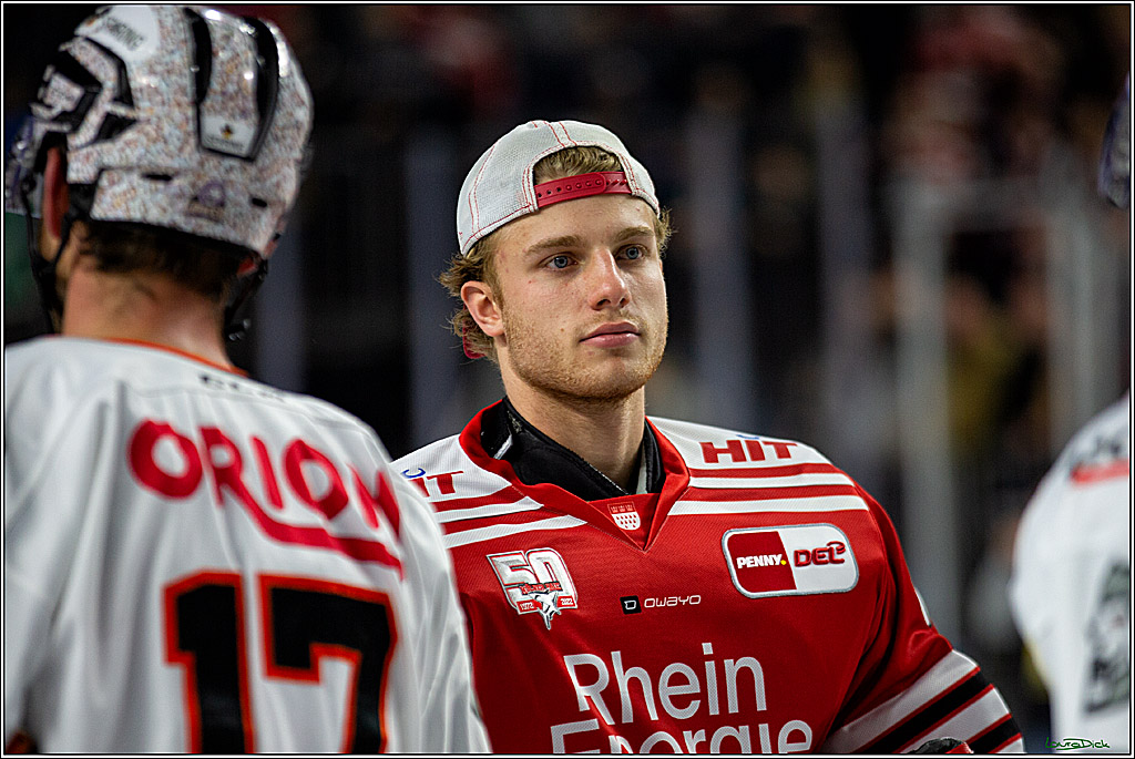 PENNY DEL; Koelner Haie- Loewen Frankfurt; Koeln, 18.12.2022